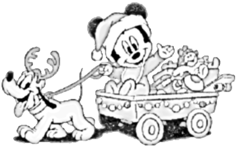 Coloring Pages Christmas on Disney Christmas Coloring Pages