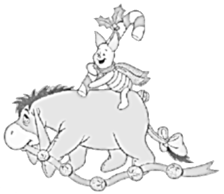Disney Christmas coloring pages