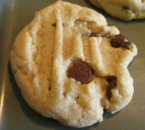 Traditional chococolate chip cookies