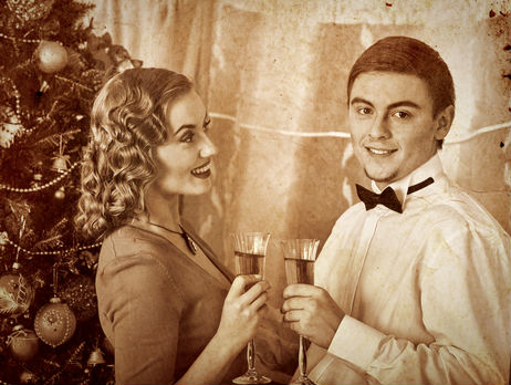 Vintage Christmas party