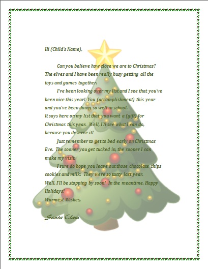 Christmas Letter Templates Free Printable from www.merry-christmas-party.com