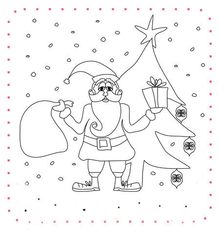 Santa Claus coloring